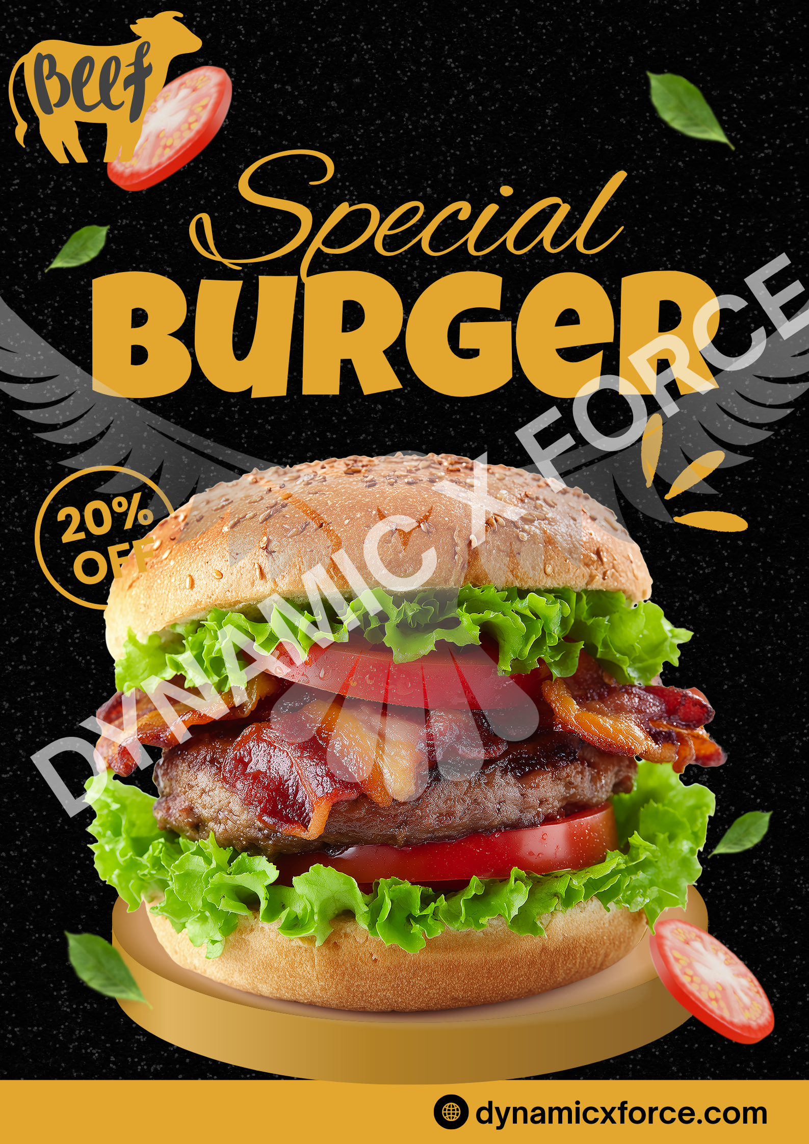 Restaurant Event Graphic